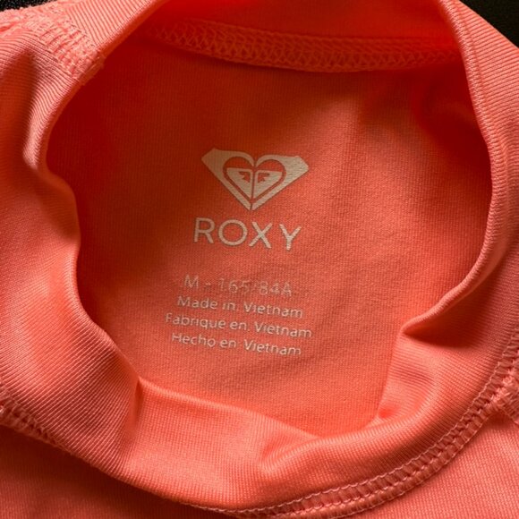 Roxy Whole Hearted Short Sleeve Swim Shirt/Rash Guard - Picture 4 of 6
